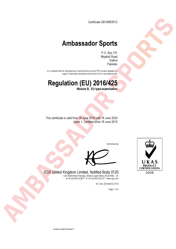 Ambassador Sports APRON, Leather Jacket and Trouser